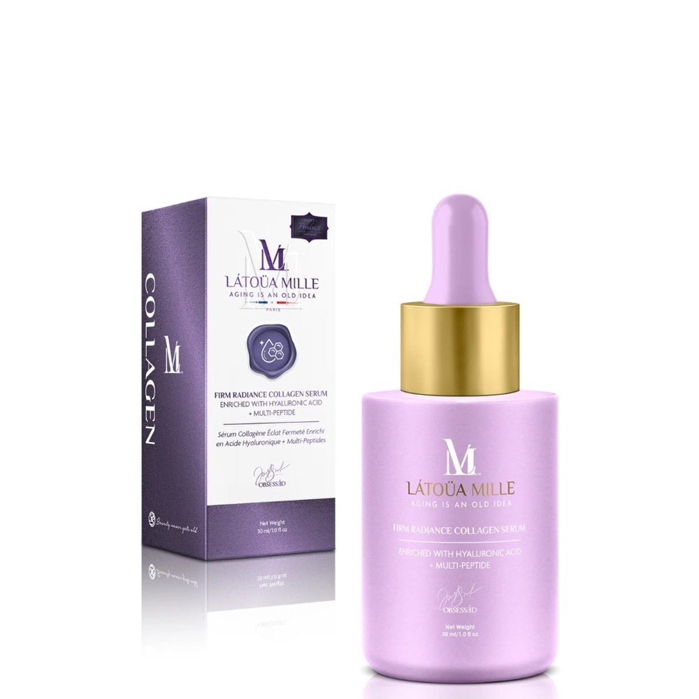 LATOUA MILLE Firm Radiance Collagen Serum New MSRP $485